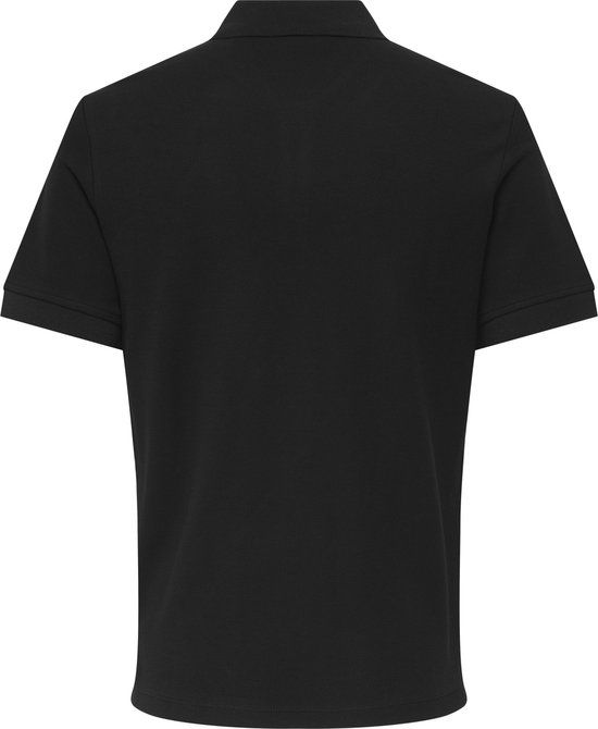 ONLY & SONS ONSBEN Polo Zwart Katoen Regular Fit XXL