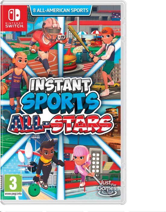 Mindscape Instant Sports All-Stars - Switch - Standard Edition - Code in a Box