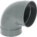 Nicoll - Coude 87°30 PVC Évacuation Femelle Femelle Ø200