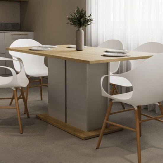 CBA Eettafel Access | 160 x 90 x 78 cm | Wit
