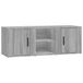 VidaXL TV meubel & entertainment center - 100x31,5x35 cm - Hout - Grijs - Sonoma Eikenkleurig