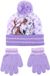 Disney Frozen winterset 2-delig - muts/handschoenen - lila - voor kinderen