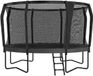 Akrobat Orbit PRO Trampoline au sol 305 Anthracite, incl. filet de sécurité