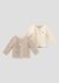 s.Oliver Sweatshirt jas lichtbeige katoen lange mouw knopen effen unisex baby herfst/winter 2026
