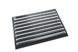Evolar EVO-LOUVRE-XLA7016 - Achterplaat uitbreiding voor EVO-COVER - Maat XL - 170 x 130 cm - Gepoedercoat - Aluminium - Donker Antraciet - RAL 7016