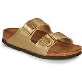 Birkenstock Arizona Dames Slippers - Goud - Maat 35