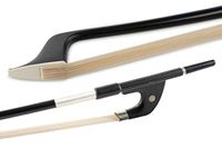 GEWA Contrabas Strijkstok Carbon Student, 1/2, Duits model, Nieuwzilver