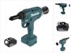 Makita DRV 250 G1 riveteuse à batterie 18 V 20 kN sans balai + 1x batterie 6,0 Ah – sans chargeur