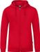 Jako Organic Jas Met Kap Dames - Rood | Maat: 48