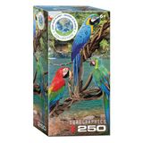 EUROGRAPHICS Puzzle: Red onze planeet! Papegaai Ara XL, 250 stukjes