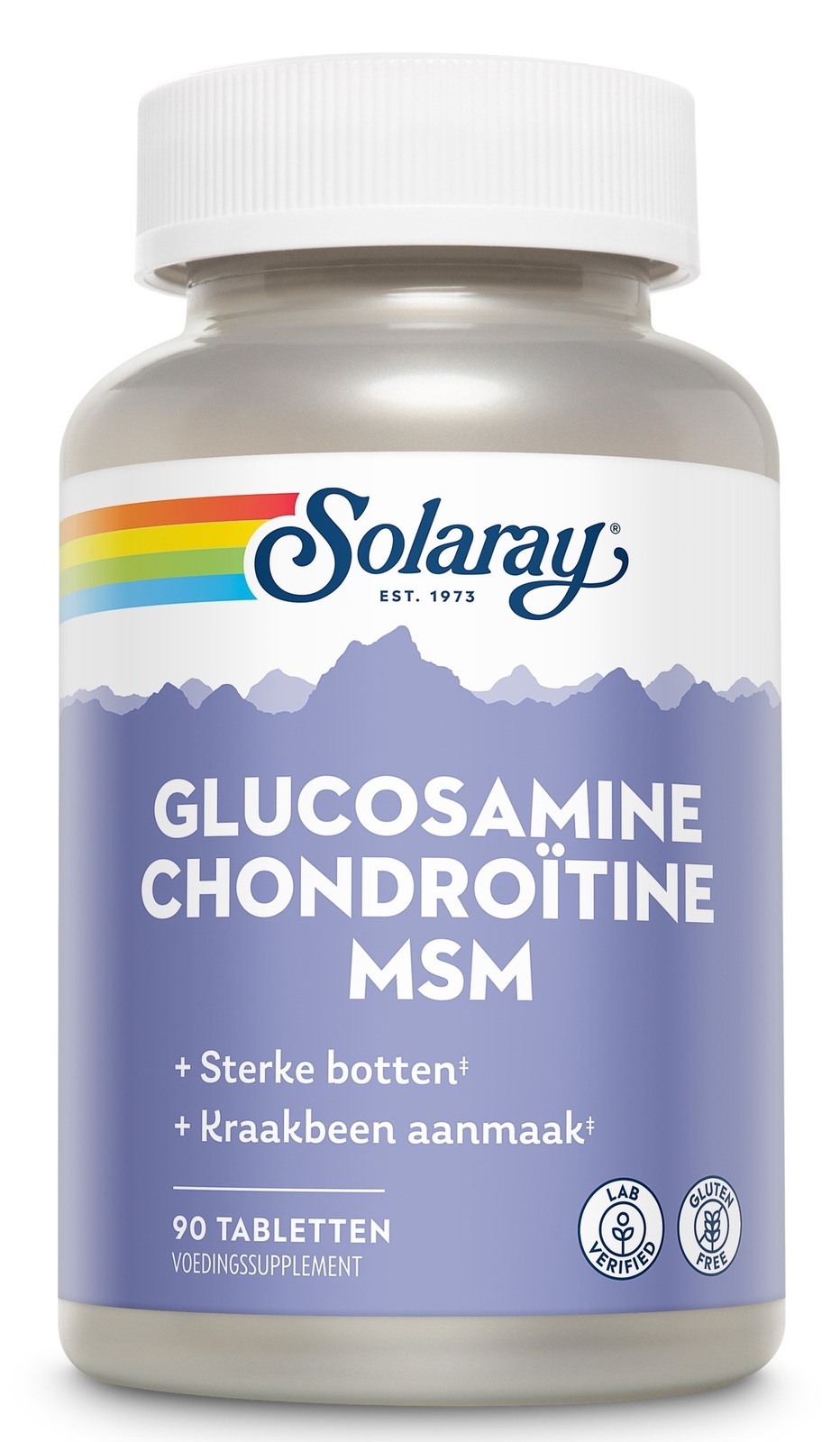 Solaray Solaray Glucosamine, Chondroïtine & MSM Tabletten