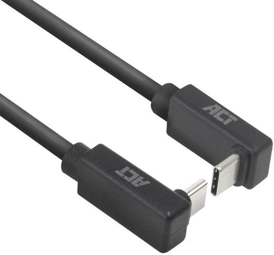 ACT USB-C Kabel 0.5m Zwart