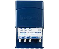EDISION AMP-30 antenneversterker 2UHF, 1VHF/FM, 17-32dB verstelbaar, 107dBmV, 24V, voor digitaal terrestrisch DVB-T/T2, met 5G LTE filter