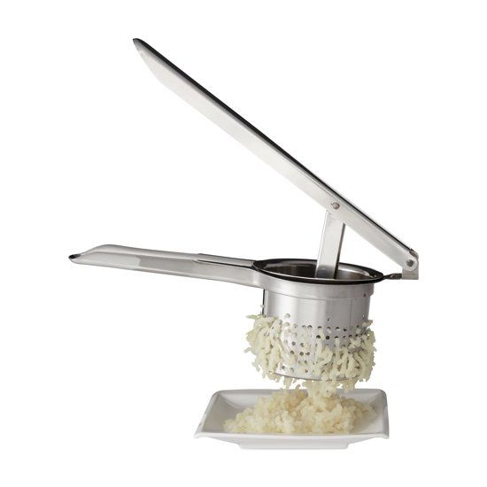 Relaxdays - Puree pers - RVS - Voor pasta, spaetzle, ijs, aardappel