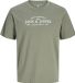 JACK&JONES JPRBLAKEVIN SS TEE FST Hommes T-shirt Smokey Olive Coton S