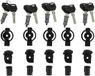Givi SL105 Black Key Beveiliging Lock Set