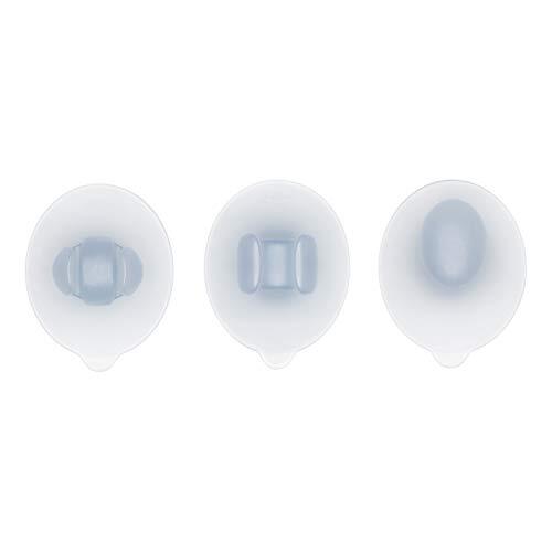 OXO Good Grips OXO Good Grips 3-delige zuignapset voor de badkamer, inoxiderend, transparant, 1