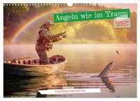 Calvendo Angeln wie im Traum (Wandkalender 2027 DIN A3 quer), CALVENDO Monatskalender