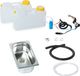 12 Volt spoelbak voor campers, complete set voor inbouw, geschikt voor Volkswagen Transporter T4/5/6, keuken, afmetingen 265x160x100mm