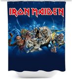 Iron Maiden Wasted years Rideau de douche - multicolore