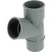 Nicoll - Culotte Simple Pvc Vidange 67° Mâle Femelle Ø100