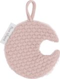 Baby's Only Gebreid speendoekje - Speenknuffel maan Sky - Oud Roze