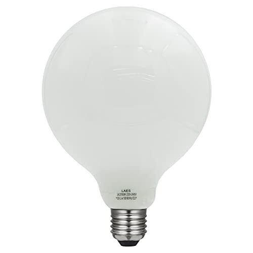 Laes 985627 LED-lamp Globe E27, 9 W, wit, 125 x 170 mm