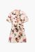 Desigual Dameshemdjurk Monicawhite Katoen Crudo Gebloemd Korte Mouw M