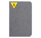 Clairefontaine 733165Cpack Collectie Age Bag Pak met 5 Geniete Schriften Grijs