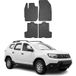 OMAC Tapis de voiture toutes saisons, compatible avec Dacia Duster II 4X4 2017-2022, coupe 3D, bords hauts, caoutchouc, noir