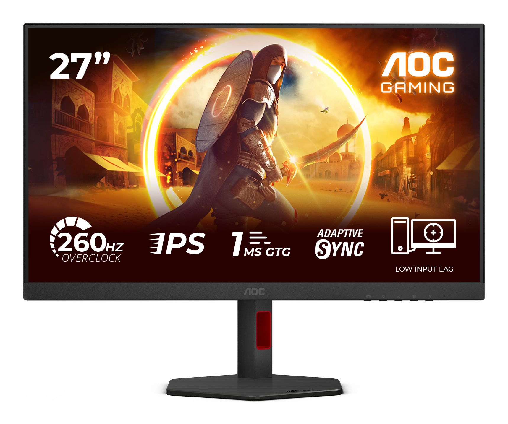 AOC G4 27G4ZR 27" Full HD 1080p 260Hz Gaming Monitor