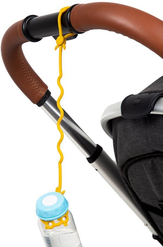 Novi Baby Novi Siliconen Strap Yellow