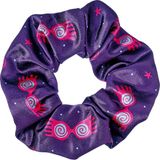 The Carat Shop Harry Potter Luna Lovegood Navy & Pink Scrunchie