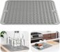Ibenzoa® Tapis égouttoir pour cuisine avec propriétés résistantes à la chaleur et design à séchage rapide, 40 x 30 cm, gris