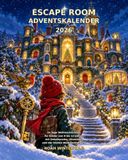 Escape Room Adventskalender 2026: 24 Tage Weihnachtsrätsel für Kinder von 8 bis 12 Jahren mit Geheimcodes, Hinweisen und der letzten Weihnachtsflucht