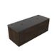 Saniclass Holz Frame Badkamermeubelset - 120x45x43cm - Noche basalten wastafelblad gepolijst (zwart) - 2 kraangaten - 1 lade - mat eiken charcoal (hout) SW1420773/SW728239