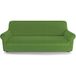 PETTI Artigiani Italiani Protector, groen, bankhoezen, lineaire stof, 100% Made in Italy, fauteuilhoezen (80 tot 120 cm)