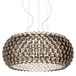 Foscarini Caboche Plus Grande LED Suspension Grey
