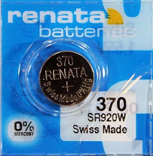 Renata - Knoopcel zilver oxide 370 1,55 V 40 mAh - 1 stuk