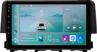 Happiq Autoradio avec Bluetooth et CarPlay pour Honda Civic 10e Génération (2016-2018)