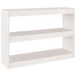 VidaXL Boekenkast/kamerscherm 100x30x71,5 cm grenenhout wit