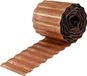 Merkloos Relaxdays Borderrand - 5 meter - staal - flexibel - bruin