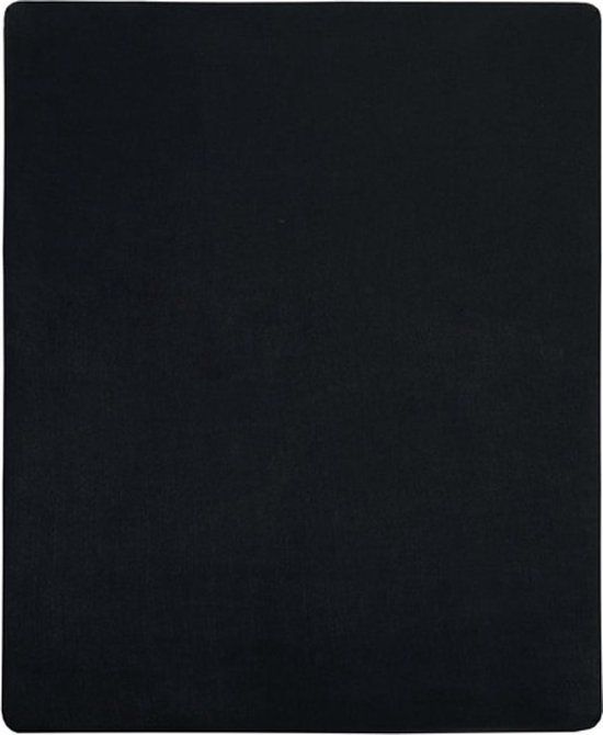 vidaXL Hoeslakens 2 stuks jersey 140x200 cm katoen zwart