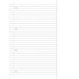 Clairefontaine 68225C schrijfblok & schrift A4 80 vel