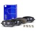 ATE Kit Plaquettes De Frein, Frein À Disque 13.0460-3890.2 Dacia D1060-00q1j
