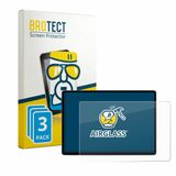 BROTECT Screenprotector 3 Stuks voor Tesla Model 3 2024 Beschermglas transparant