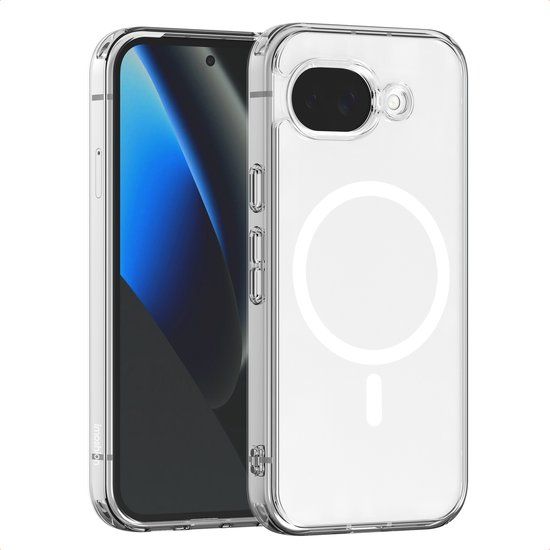imoshion Hoesje - Geschikt voor Google Pixel 10a - Protective Backcover met Magnetische Ring - Transparant