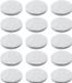 AMIG Anti-krasvilt - 60x - wit - 22 mm - rond - zelfklevend - meubel beschermvilt