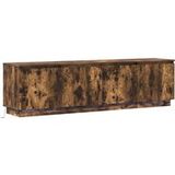 Maison Exclusive - Meuble TV, dimensions 180 x 38 x 49 cm, en bois stratifié imitation chêne fumé
