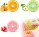 NCD E-Commerce Handel GmbH Boîte de rangement ronde portable 7 jours 4 pièces ABS vert/orange/rose
